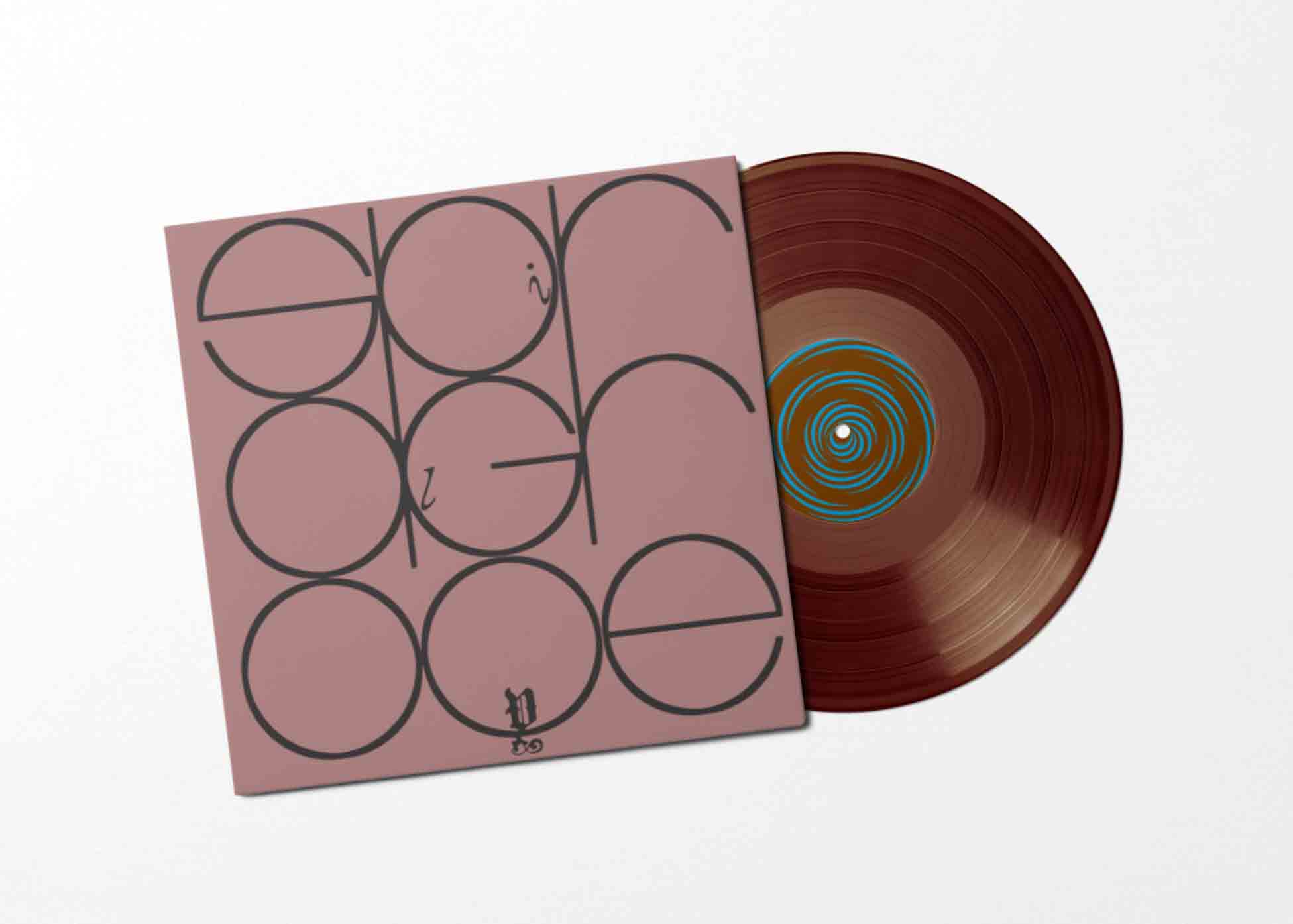 Spiral Groove - Vinyle Marron