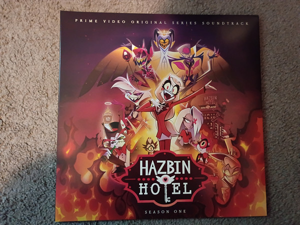 Hazbin Hotel Original Soundtrack Vinyle Bleu et Jaune