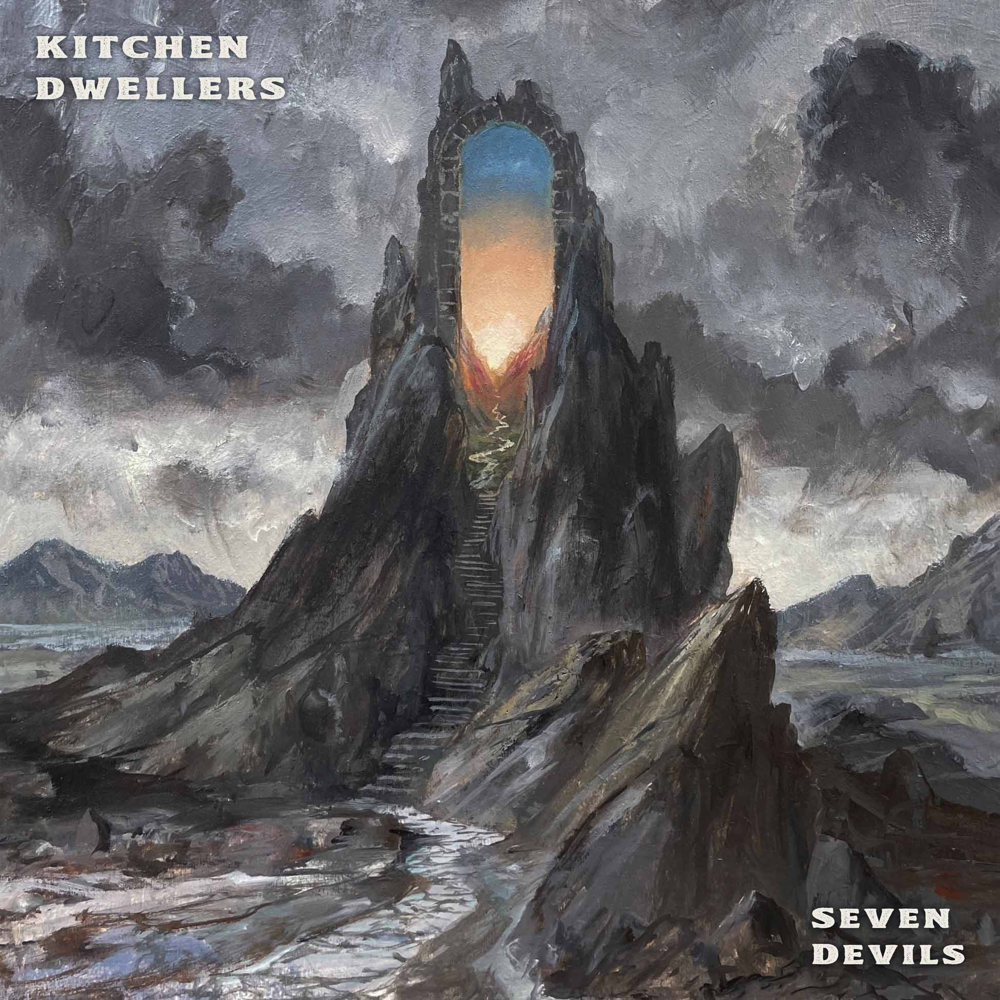 Seven Devils - Double Vinyle Galaxie Bleu Et Noir