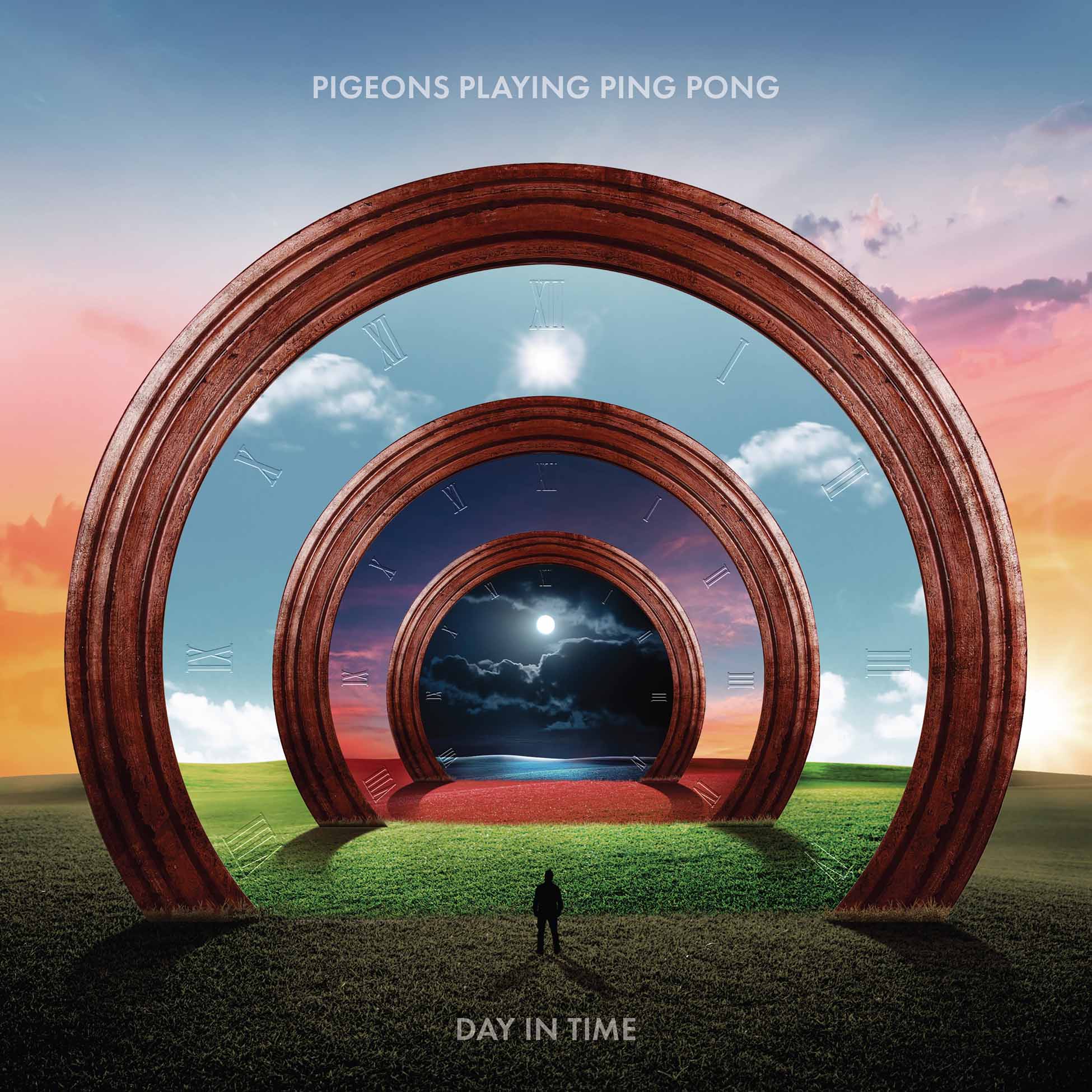 Day In Time - Vinyle Galaxie Noir Et Blanc