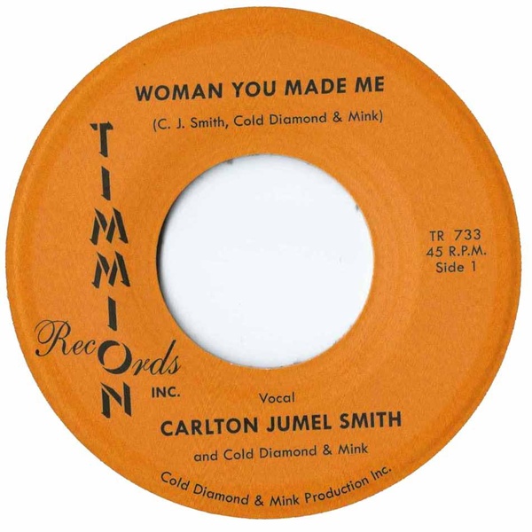 Woman You Made Me + Woman You Made Me (Instrumental) - Vinyle Magenta