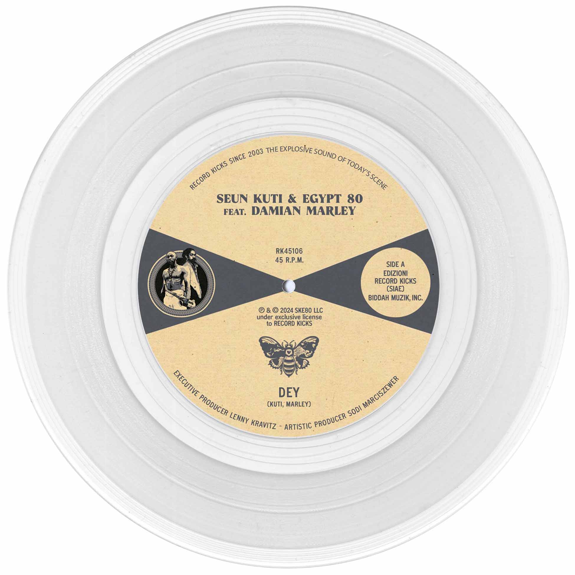 Dey + Dey (Instrumental) - Vinyle Transparent