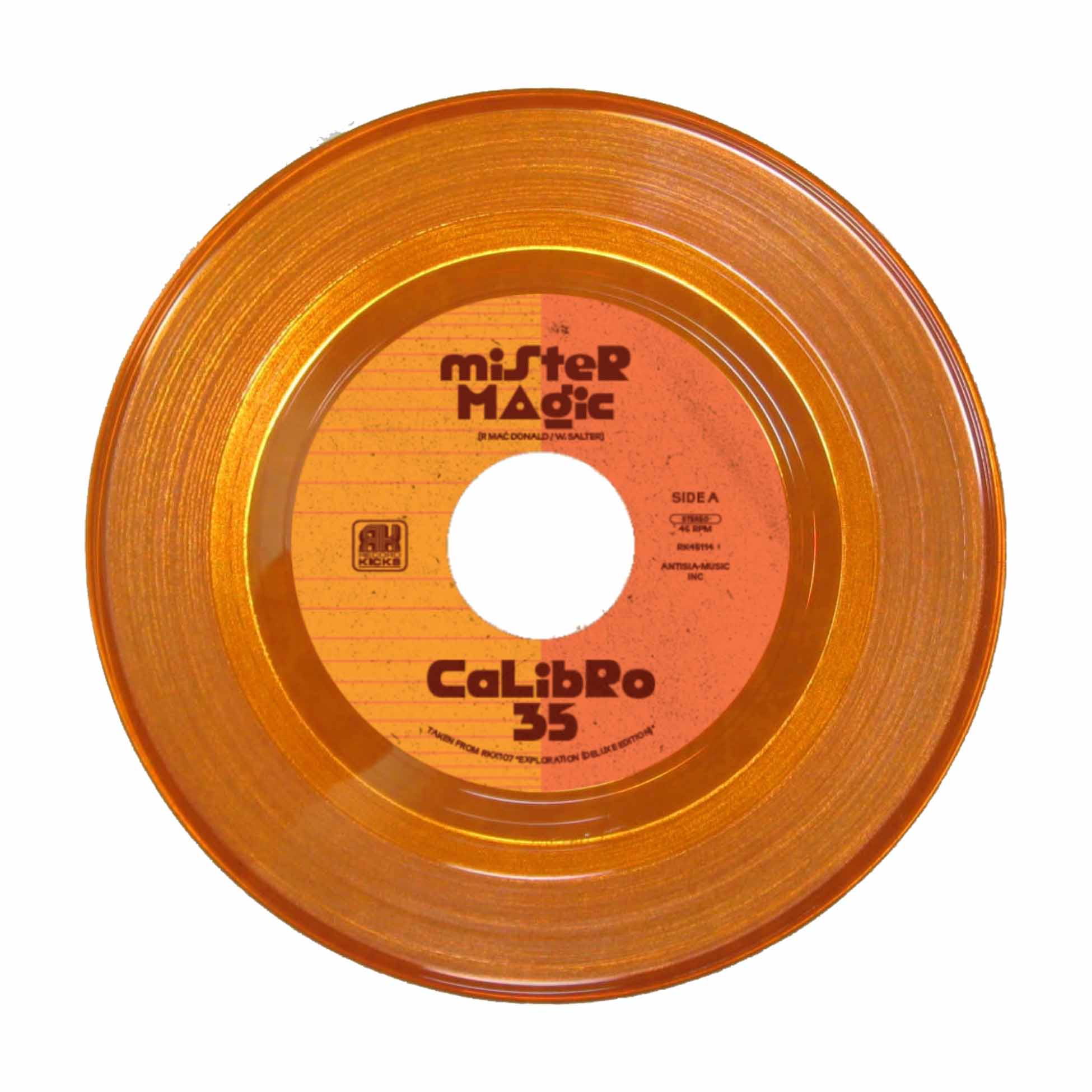 Mister Magic + Vitamin C - Vinyle Orange Transparent
