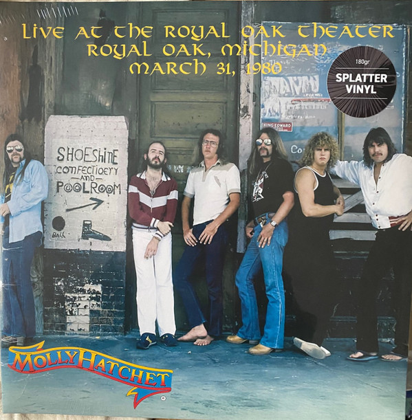 Live At The Royal Oak Theater 1980 Vinyle Orange Marbré