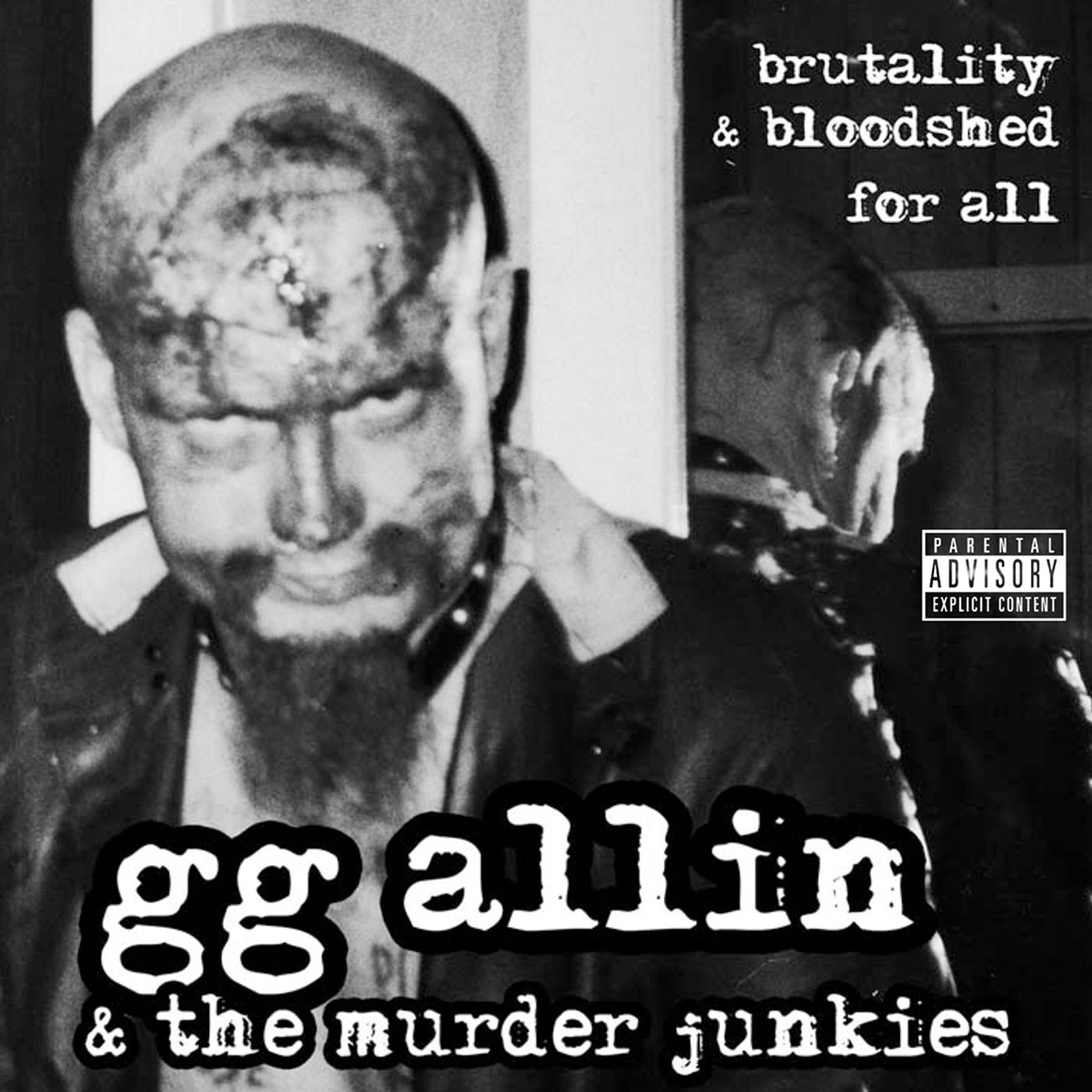 BRUTALITY AND BLOODSHED FOR ALL/VINYLE ROUGE TRANSPARENT