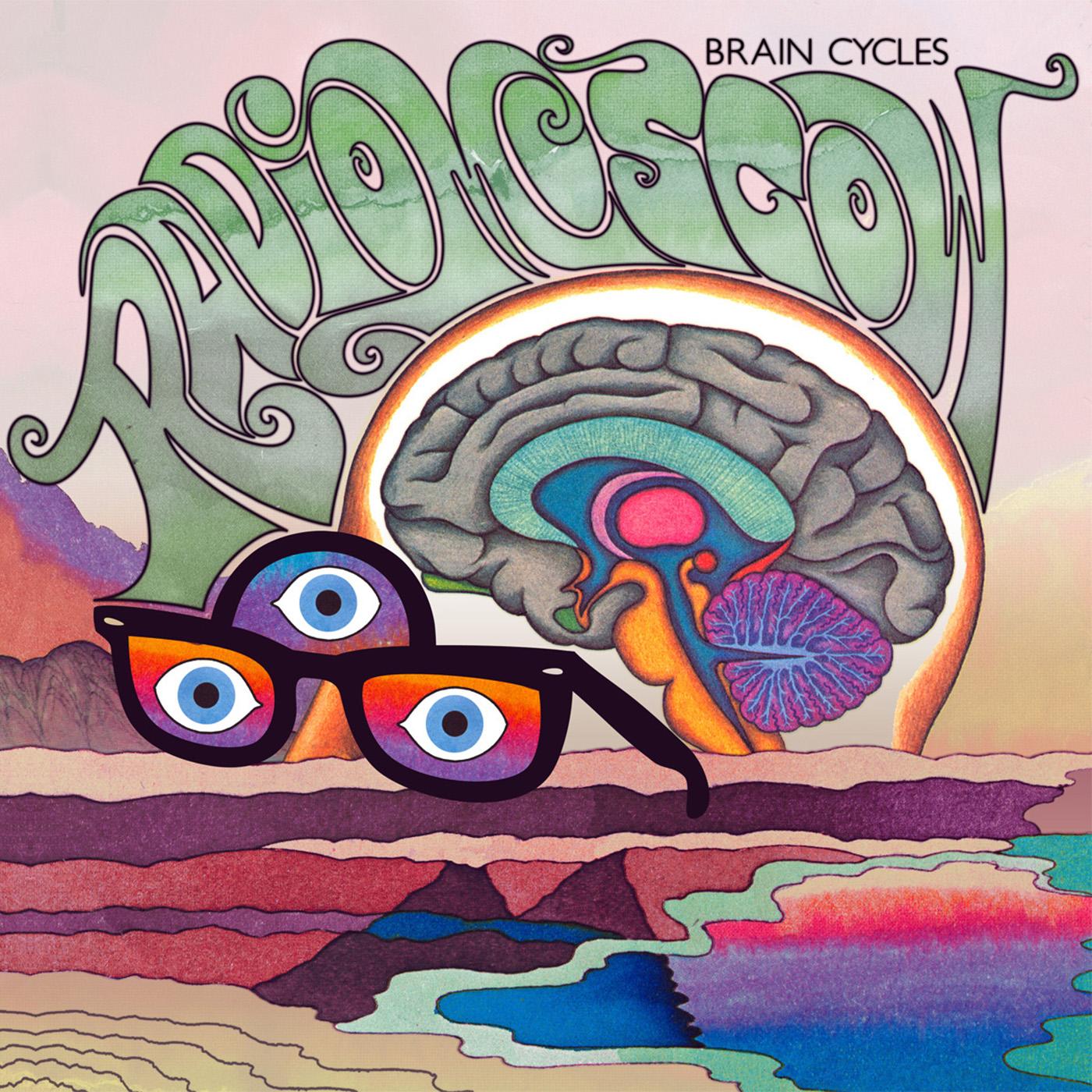 BRAIN CYCLES/VINYLE ORANGE TRANSPARENT
