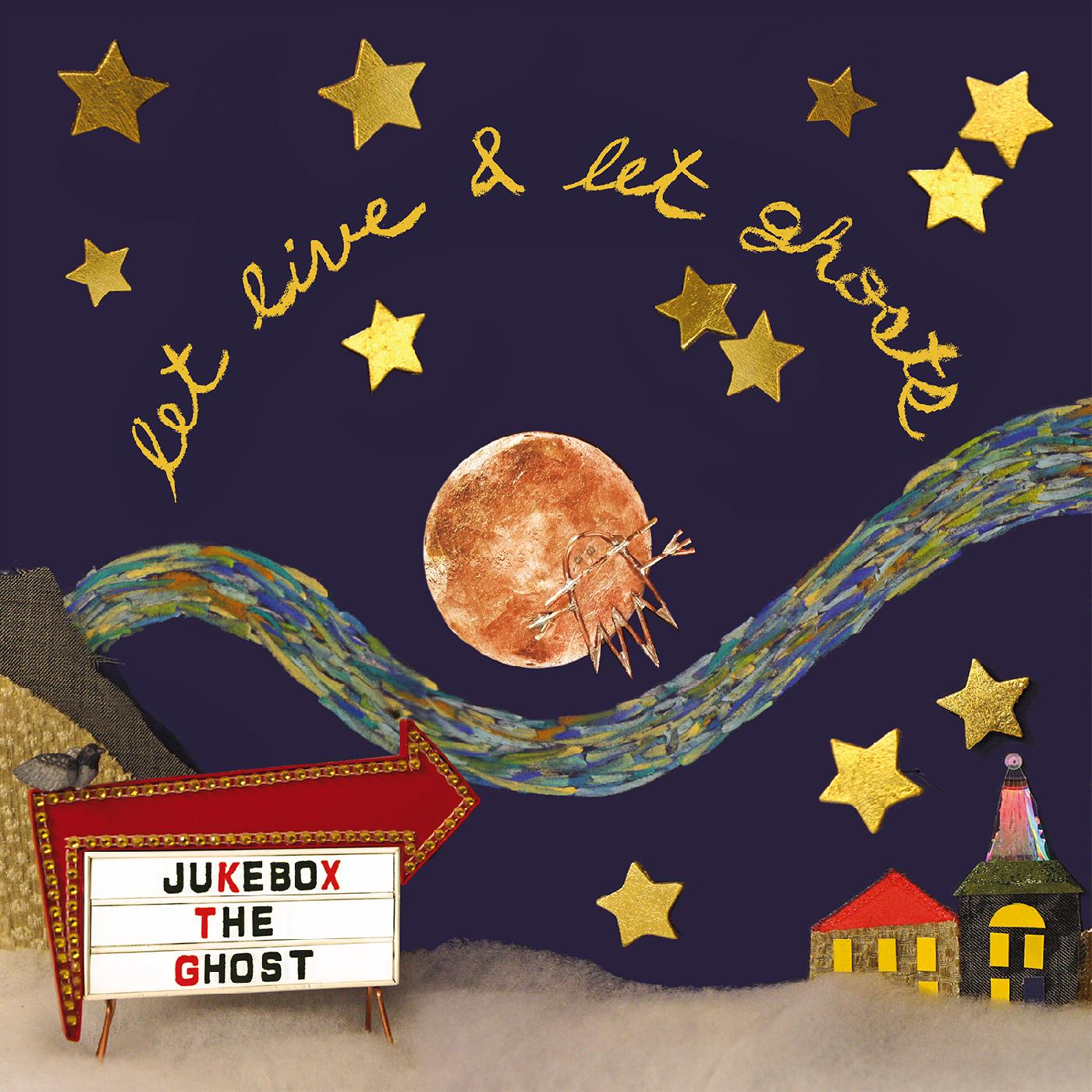 LET LIVE AND LET GHOSTS/VINYLE COULEUR LUNE