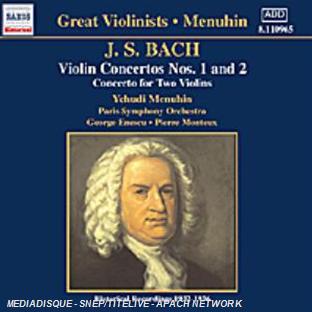 Concerto pour violon N°1 - Concerto pour deux violons - Andante de la Sonate pour violon N°2