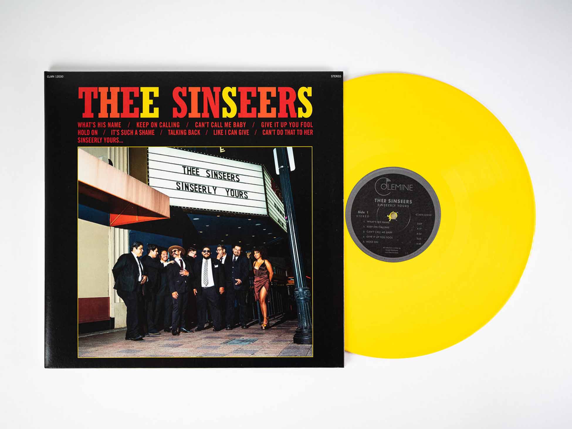 Sinseerly Yours - Vinyle Jaune