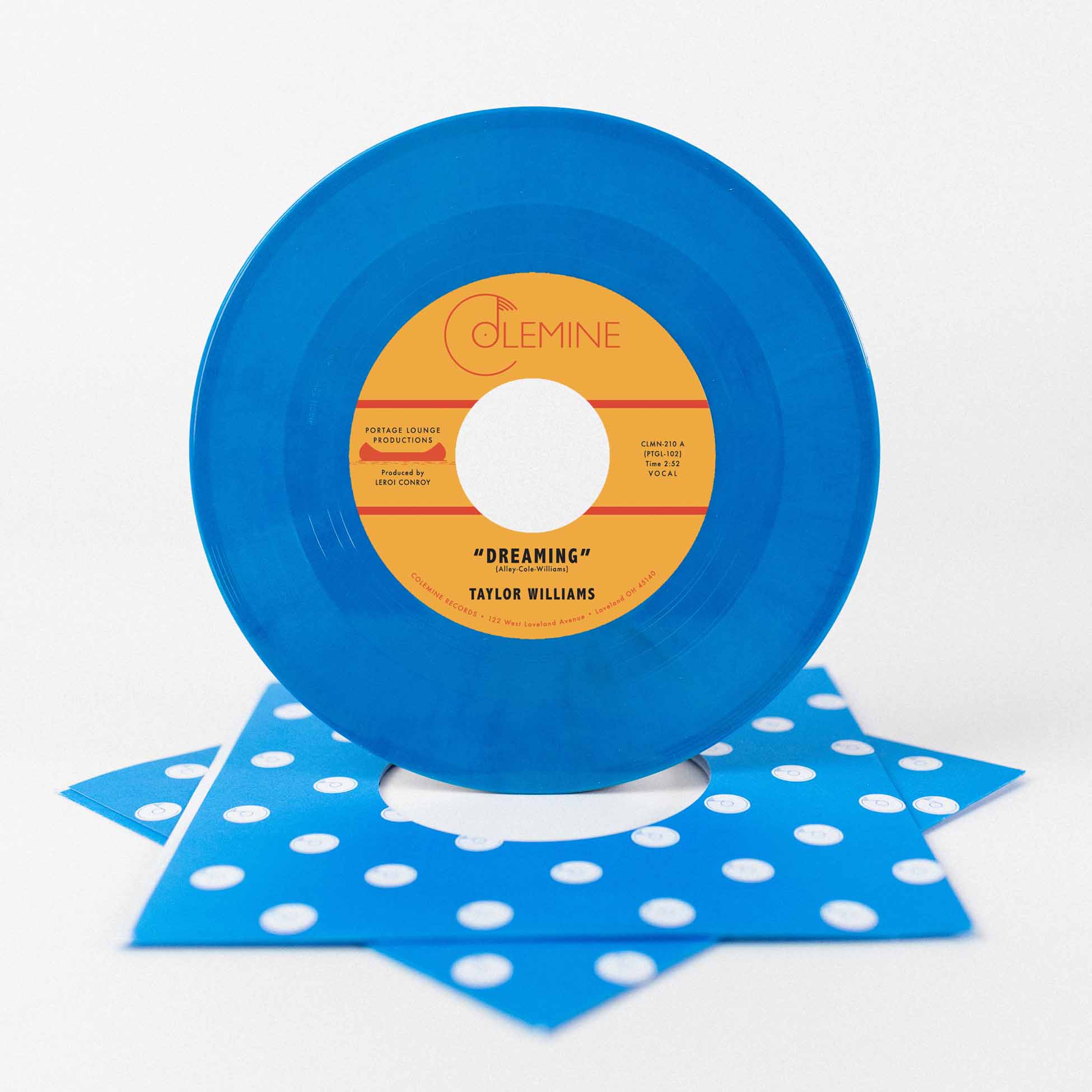 Dreaming + What About Me? - Vinyle Bleu