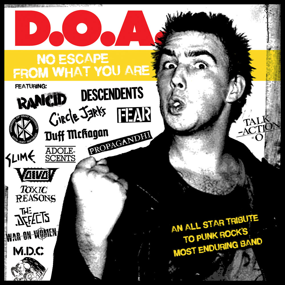 DOA - No Escape From What You Are/Red Color Vinyl
