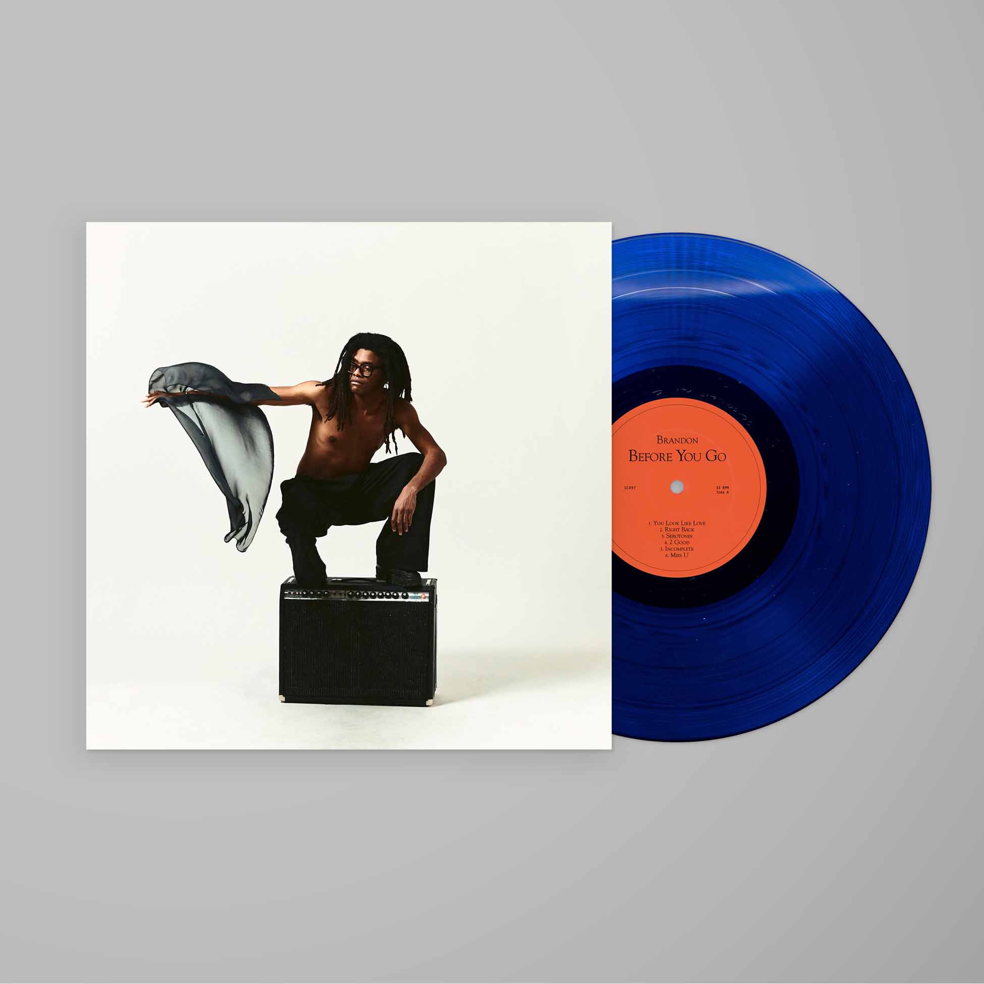 Before You Go - Vinyle Bleu Translucide