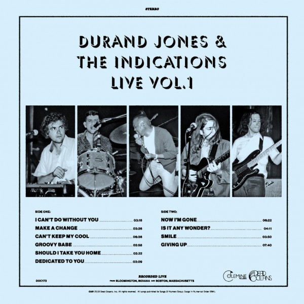 Durand Jones & The Indications Live