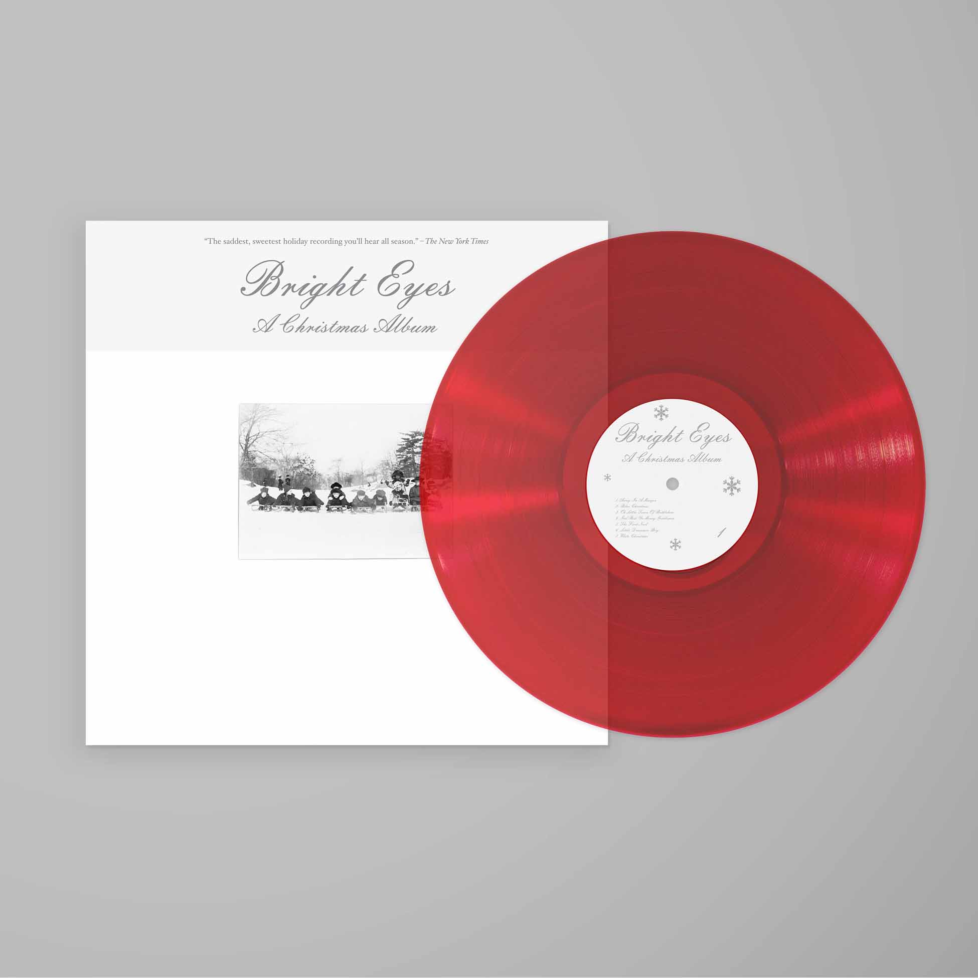 A Christmas Album - Vinyle Rouge Translucide