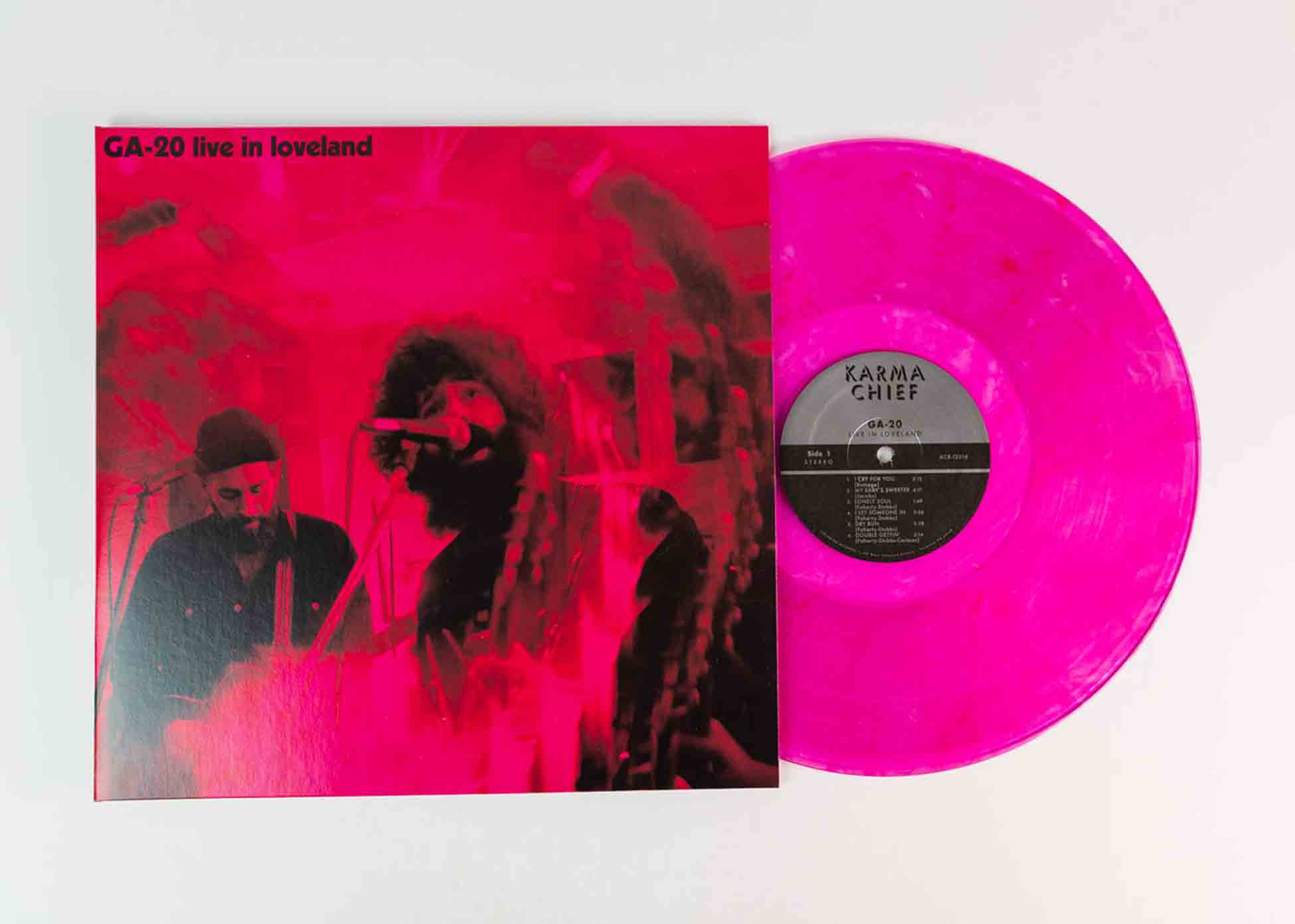 Live In Loveland - Vinyle Swirl Rose