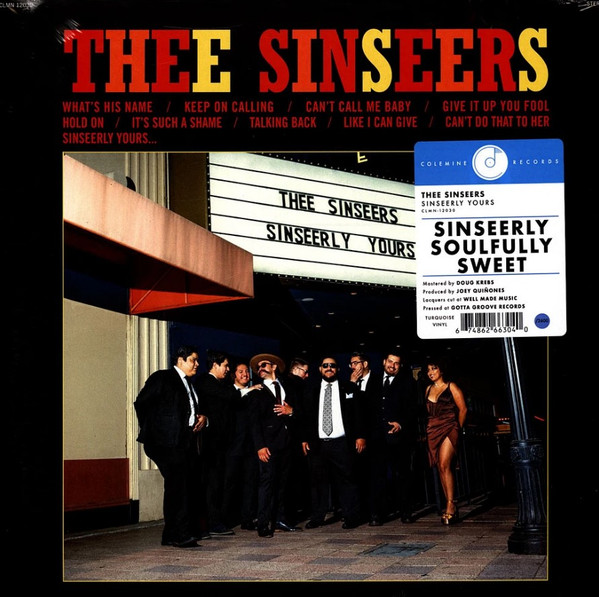 Sinseerly Yours Vinyle Turquoise