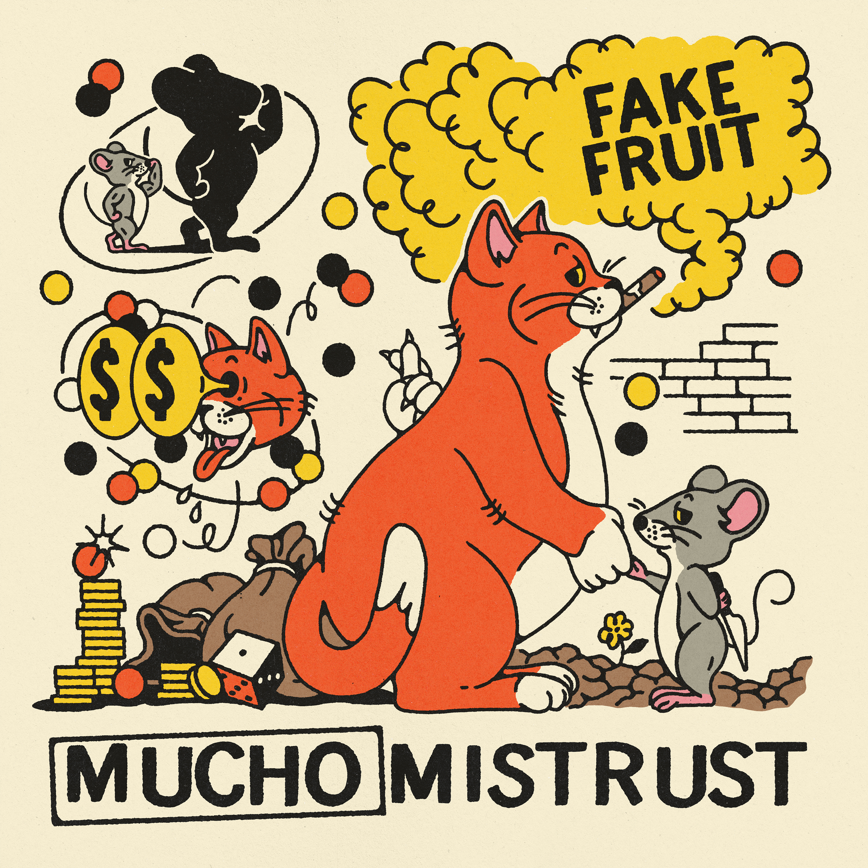 Mucho Mistrust/Orange Vinyl