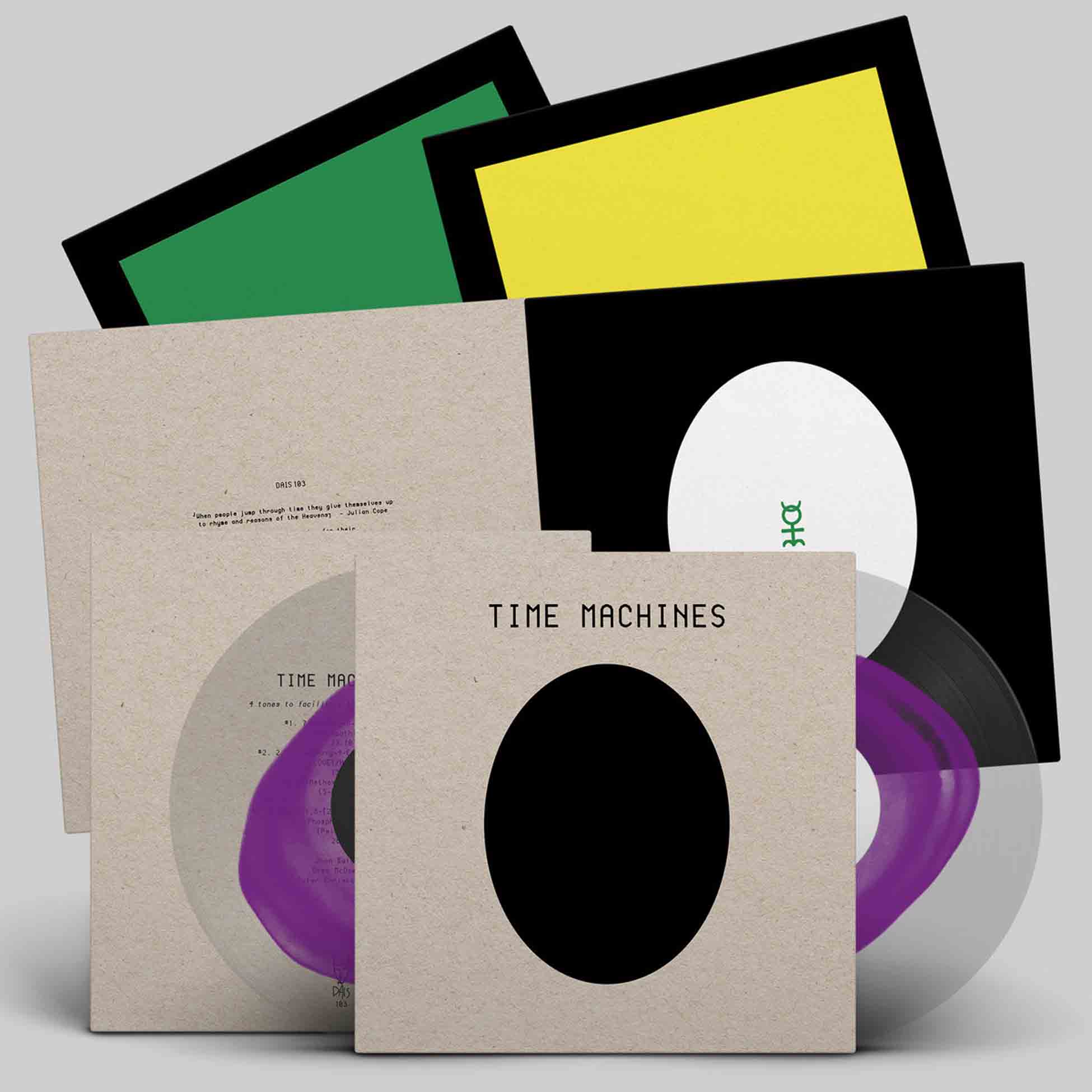 Time Machines - Vinyle Transparent & Violet