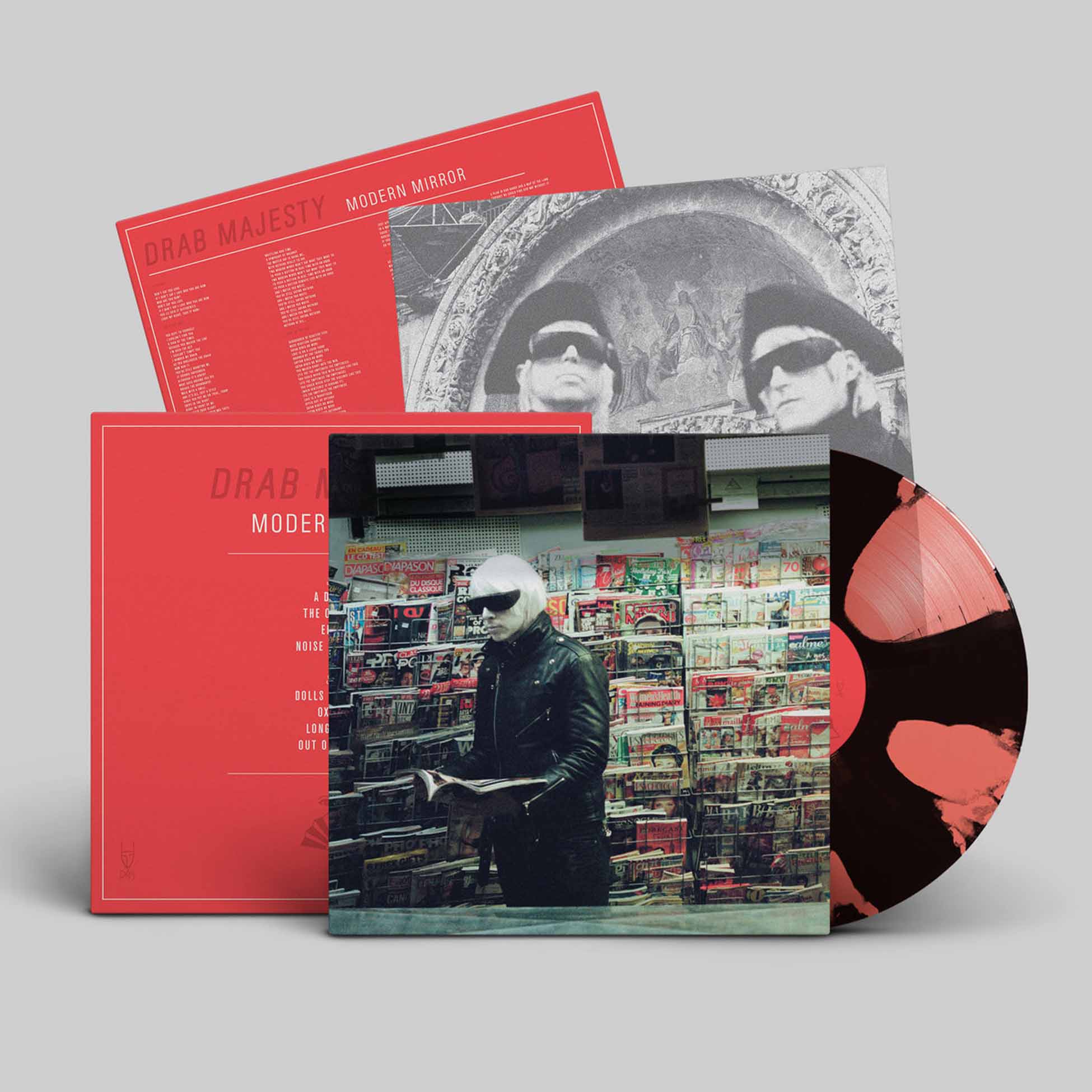Modern Mirror - Vinyle Rouge Translucide & Noir