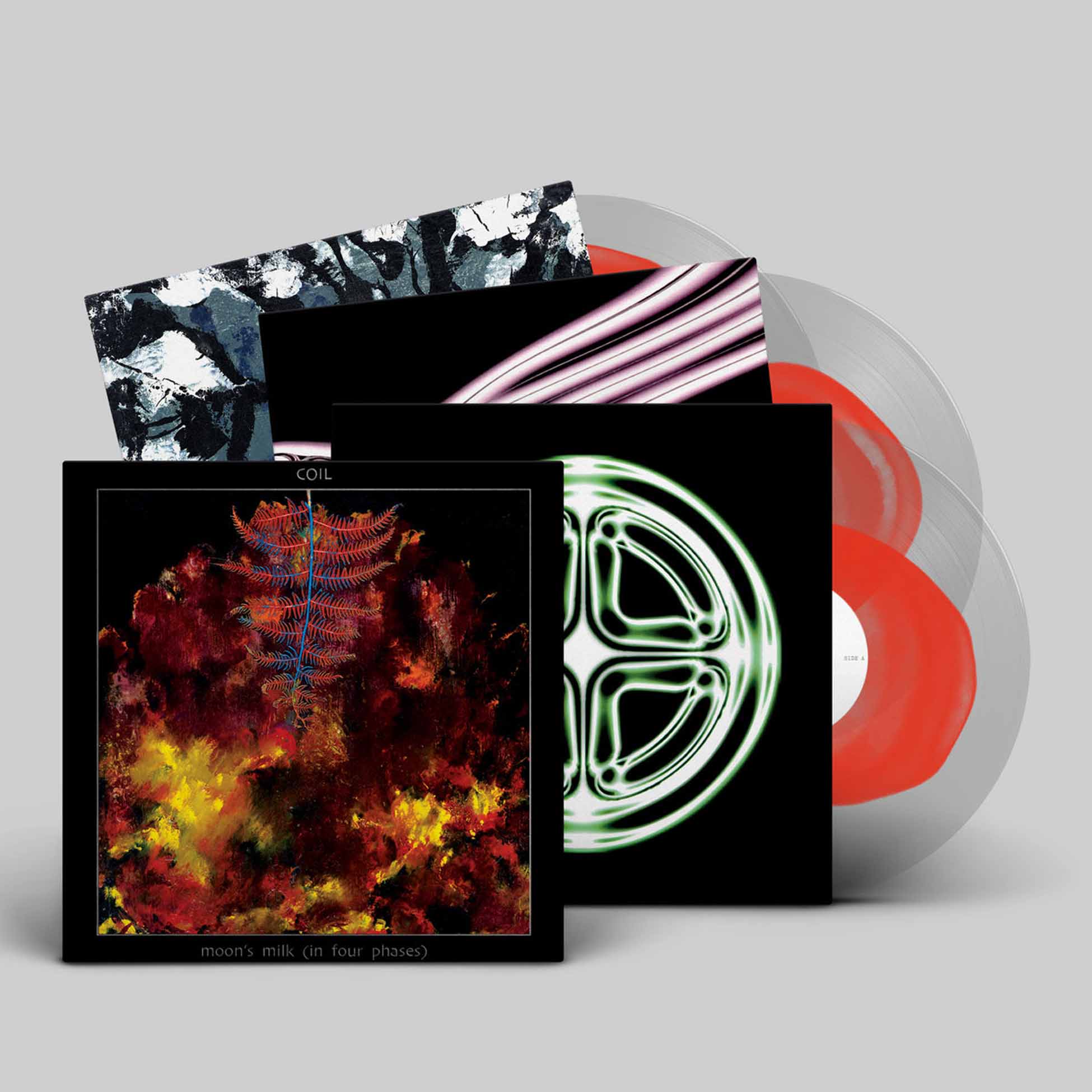 Moon'S Milk - Vinyle Transparent Coeur Rouge