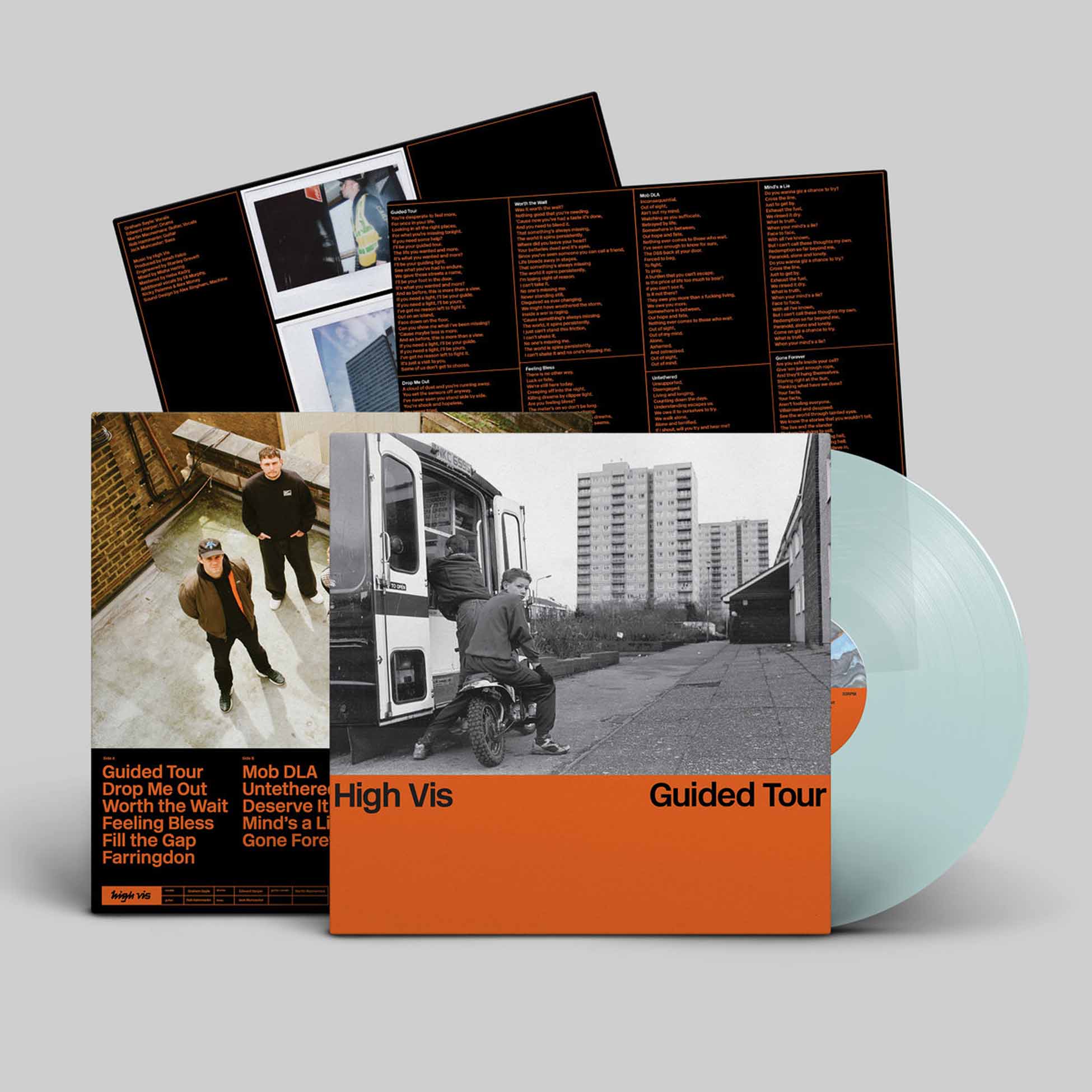 Guided Tour - Vinyle Bleu Translucide