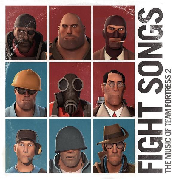 Fight Songs: The Music Of Team Fortress 2 - Vinyle Bleu Et Rouge