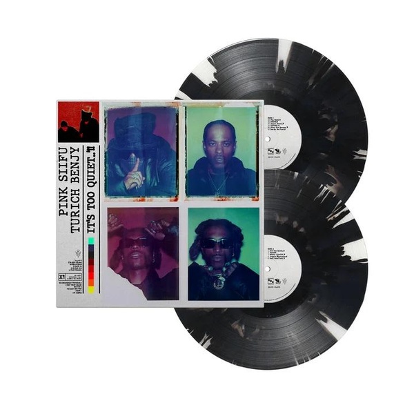 It's Too Quiet/Clear & Black Splatter Vinyl/Ink & Paint