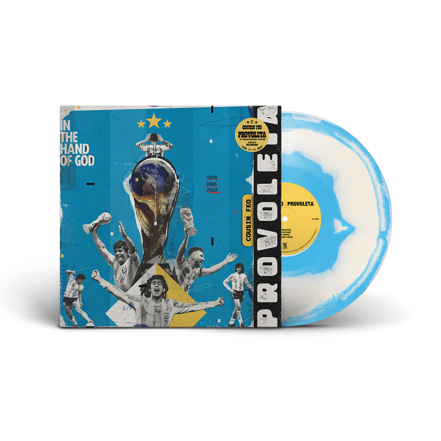 Provoleta 5th Anniversary/Blue & White Color Vinyl