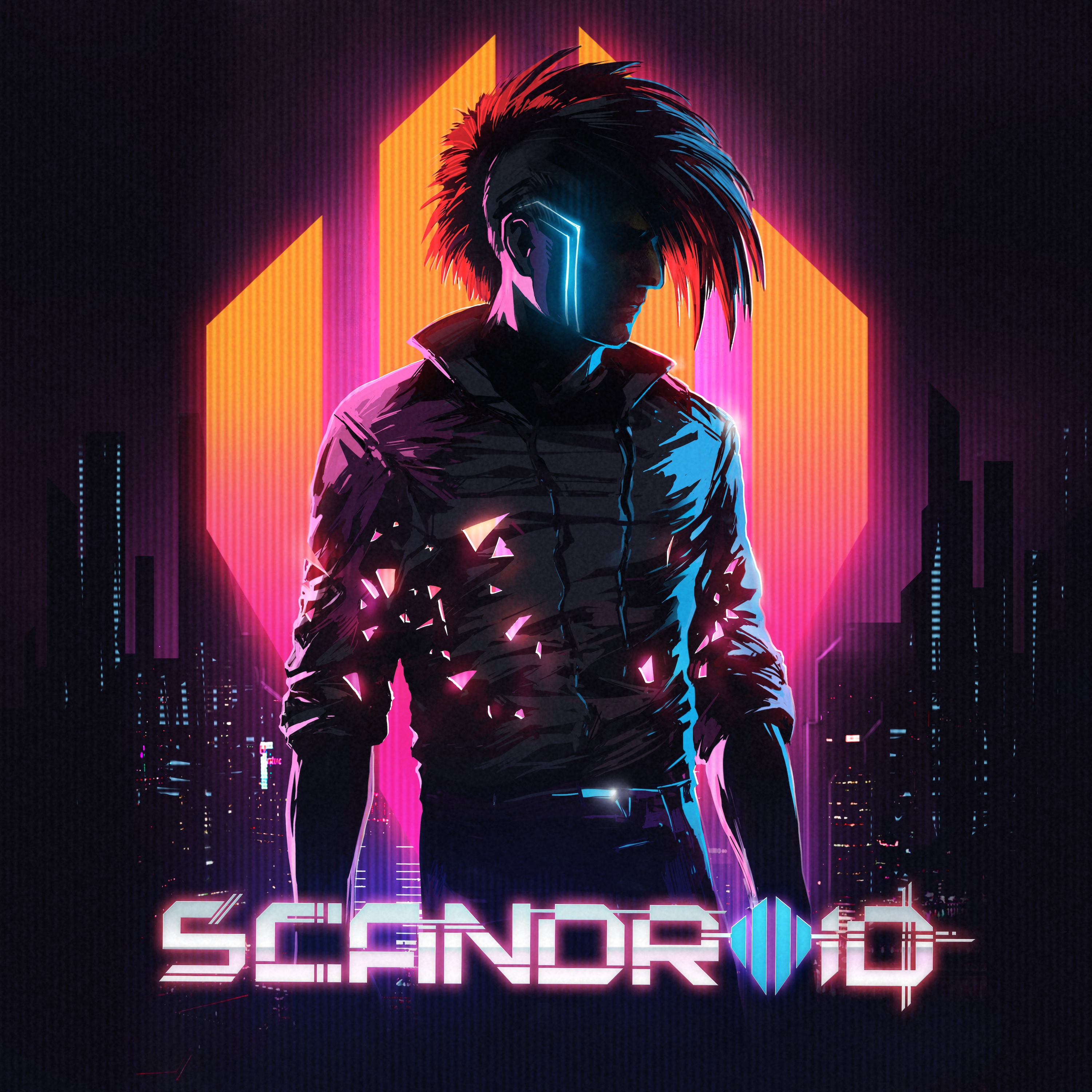 SCANDROID/EDITION DEFINITIVE/VINYLE ORANGE ROISE ET CYAN/POCHETTE GATEFOLD