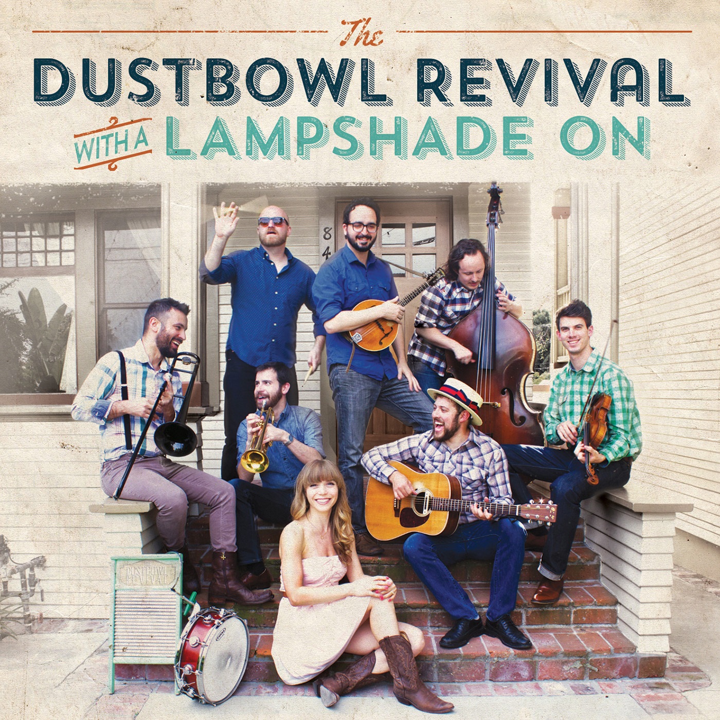 WITH A LAMPSHADE ON