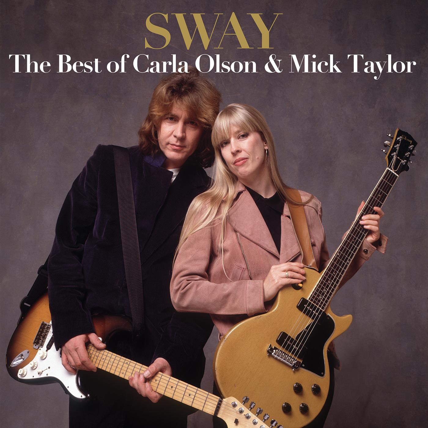 BEST OF CARLA OLSON & MICK TAYLOR/VINYLE 45T COULEUR