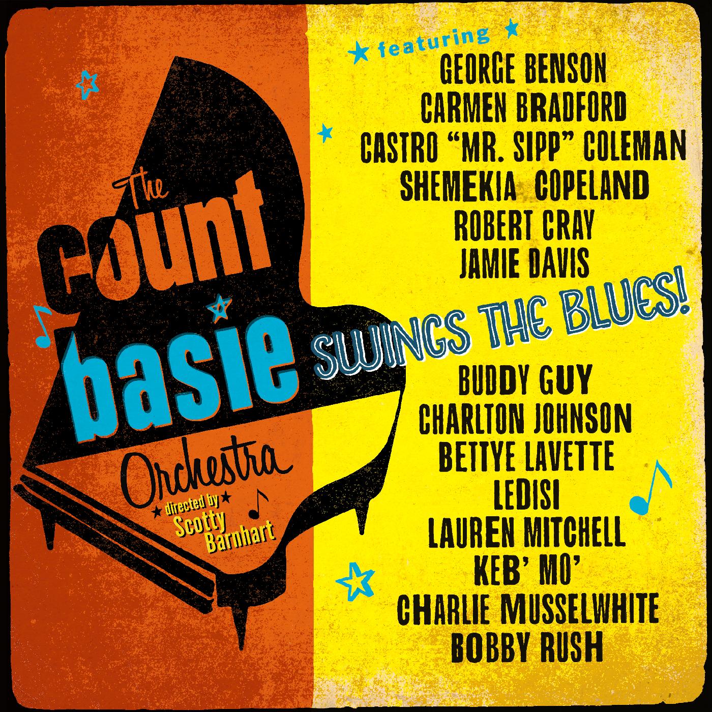 BASIE SWINGS THE BLUES/VINYLE BLEU OPAQUE