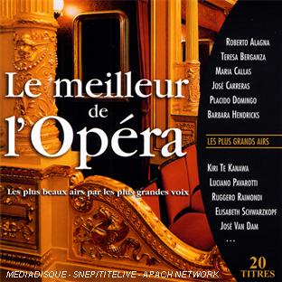 Le Meilleur de l'Opéra - CD simple