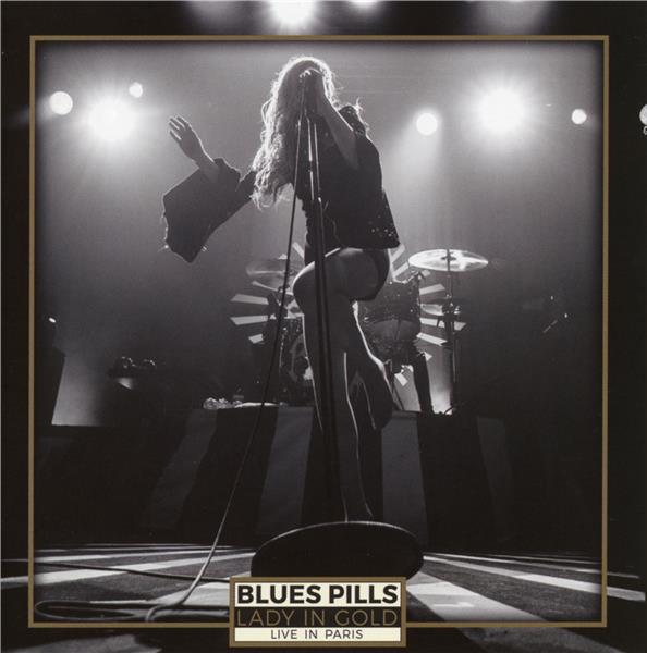 Lady in gold, live in Paris