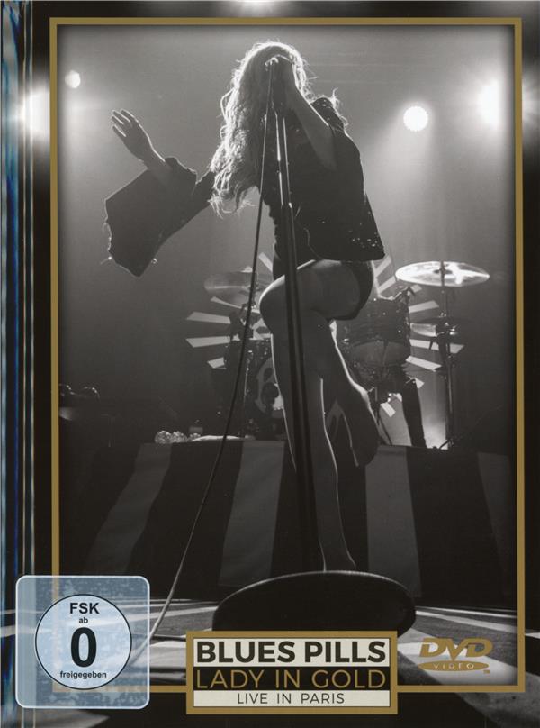 Lady in gold, live in Paris