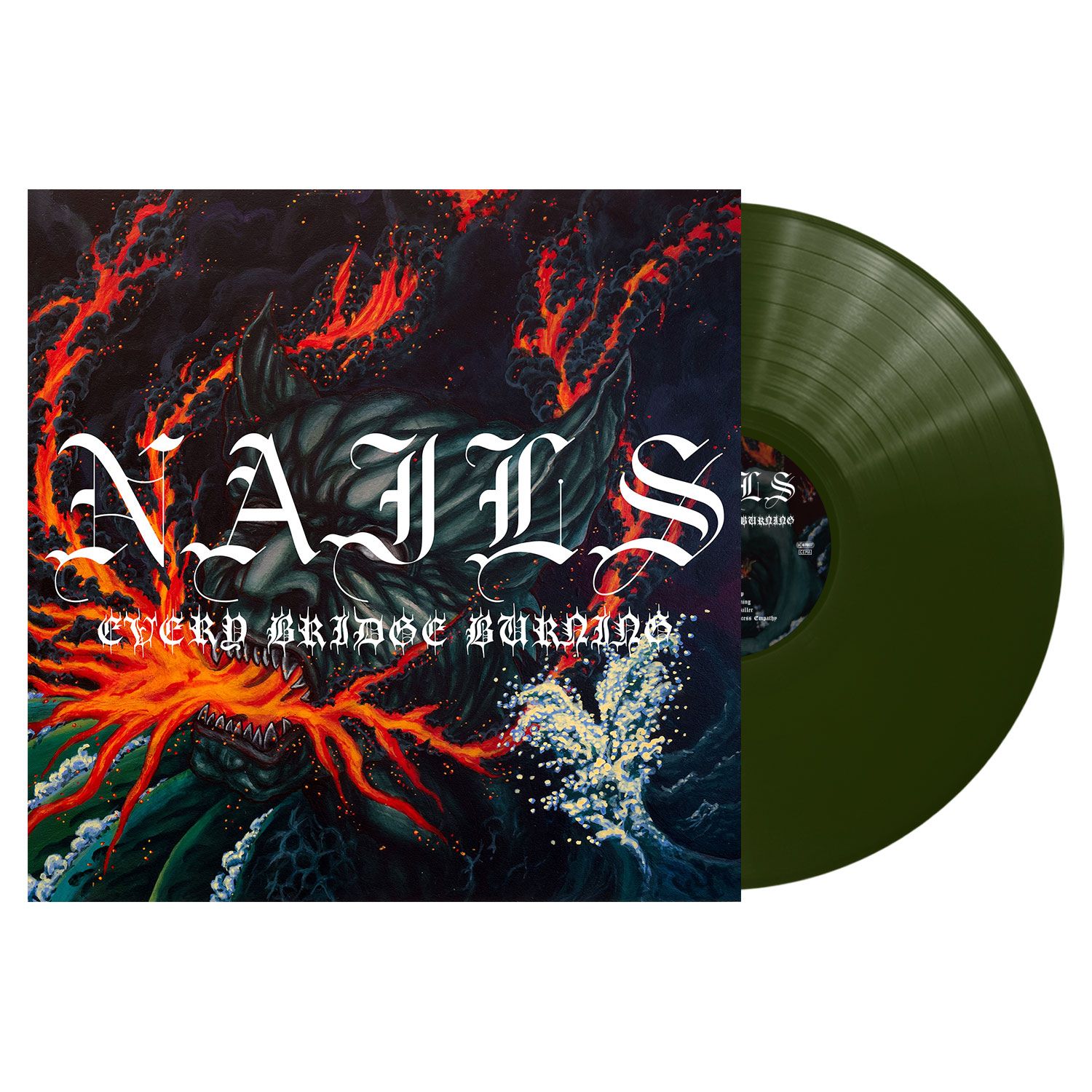 EVERY BRIDGE BURNING (TRANSPARENT FOREST GREEN VINYL)