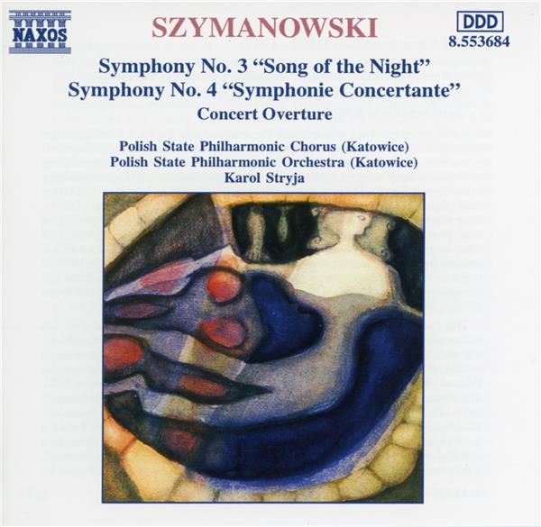 Symphonie N°3 et N°4- Ouvertures de concert en mi majeur