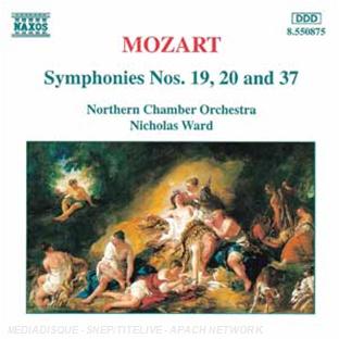 Symphonies en mi bémol majeur N°19/K.132, en ré majeur N°20
