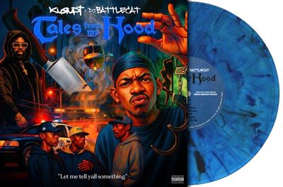 Tales From My Hood Feat DJ Battlecat Édition Limitée Deluxe Vinyle Bleu Marbré