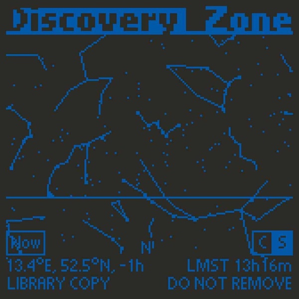 Library Copy Do Not Remove - Vinyle Bleu Marbre