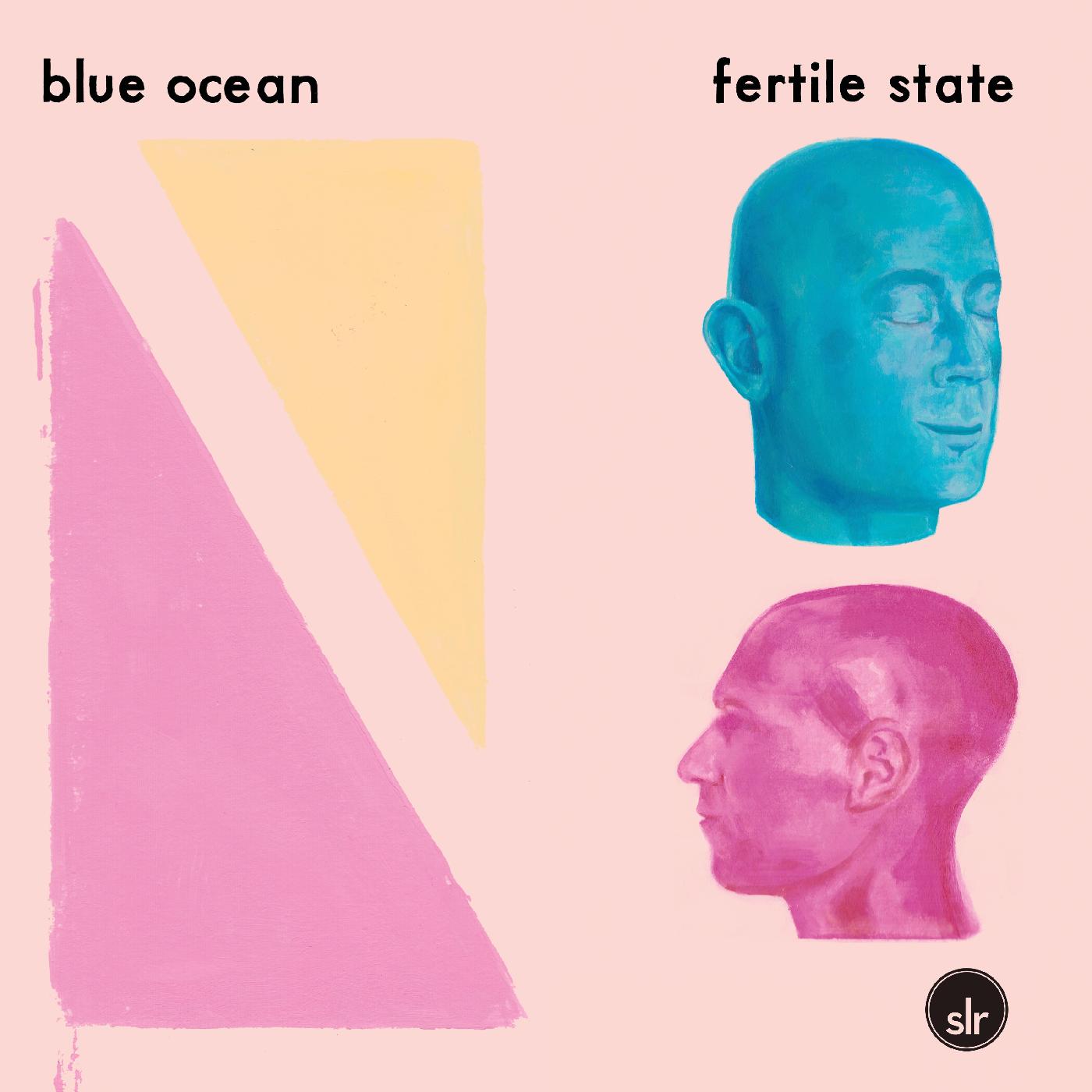 FERTILE STATE/VINYLE TOURBILLON ROSE ET BLEU