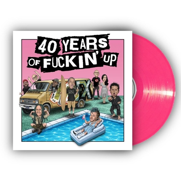 40 Years Of Fuckin' Up - Soundtrack - édition colorée - Vinyle