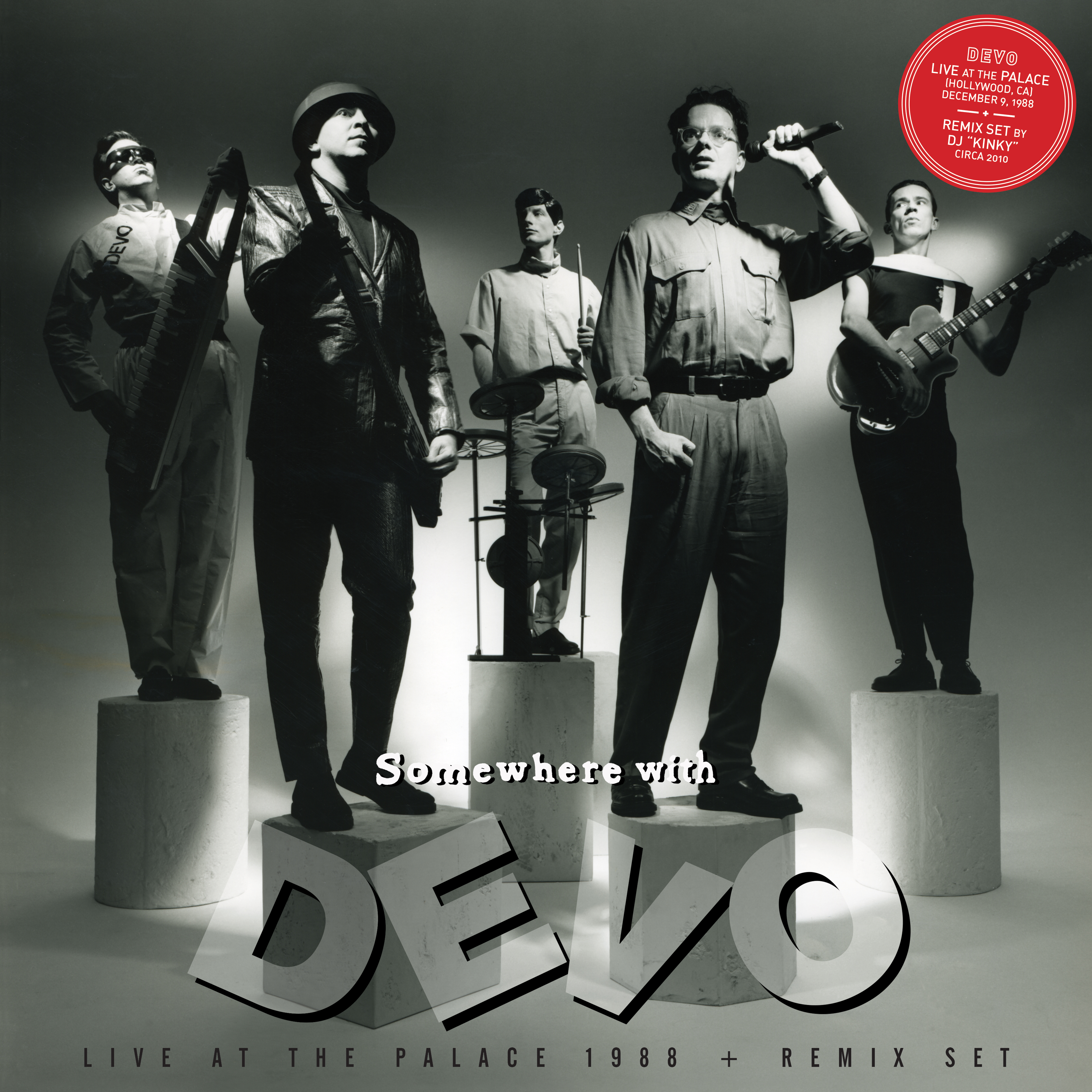 SOMEWHERE WITH DEVO/VINYLE JAUNE
