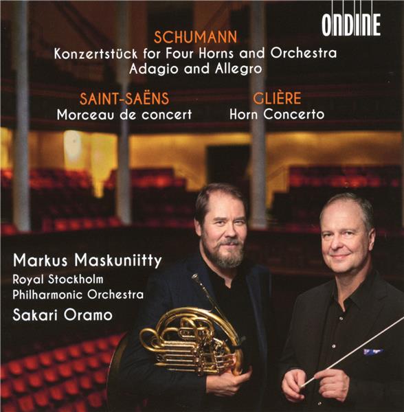 Œuvres de Schumann, Saint-Saëns, Gliere