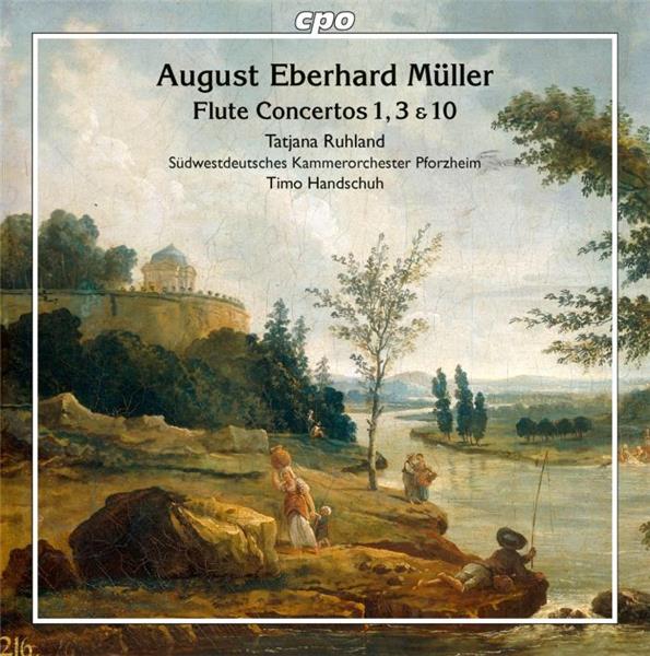 Concertos pour flûte numéros 1, 3 et 10