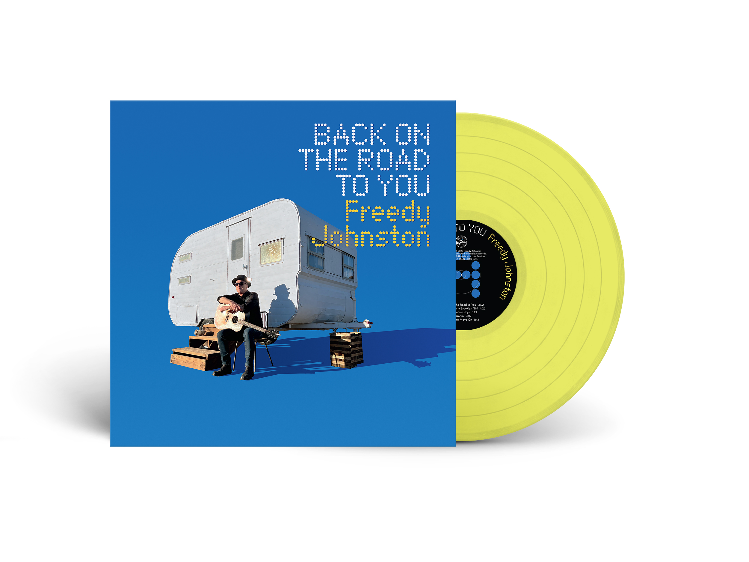 BACK ON THE ROAD TO YOU/VINYLE JAUNE