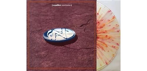 Conclusion Vinyle Orange Transparent et Noir