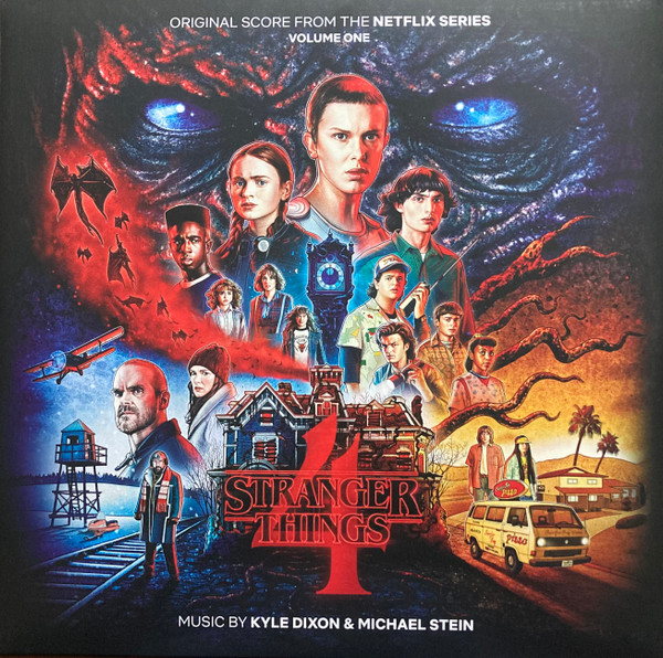 Stranger Things Season 4 Volume 1 Vinyle Bleu