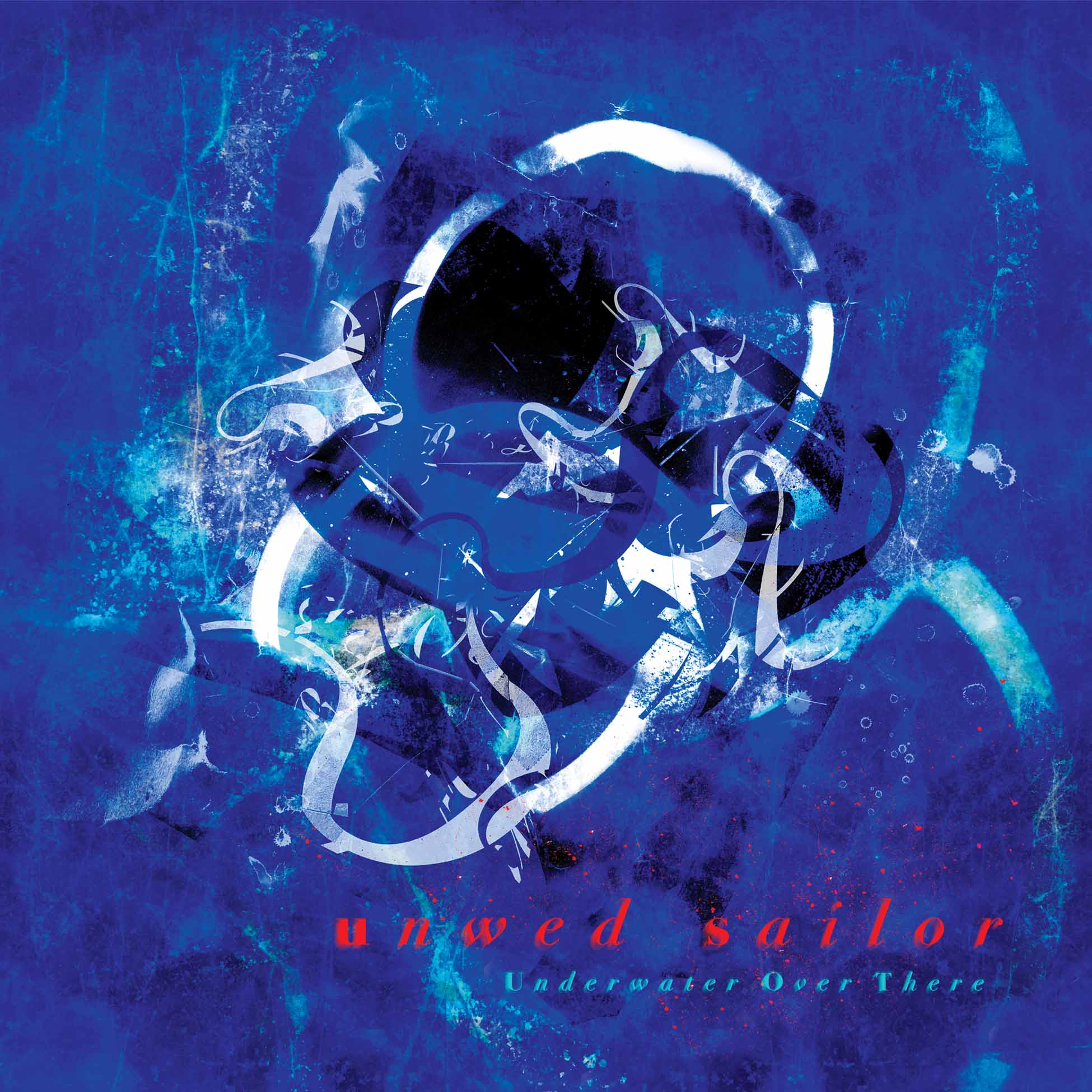 Underwater Over There - Vinyle Marbré Bleu Ocean