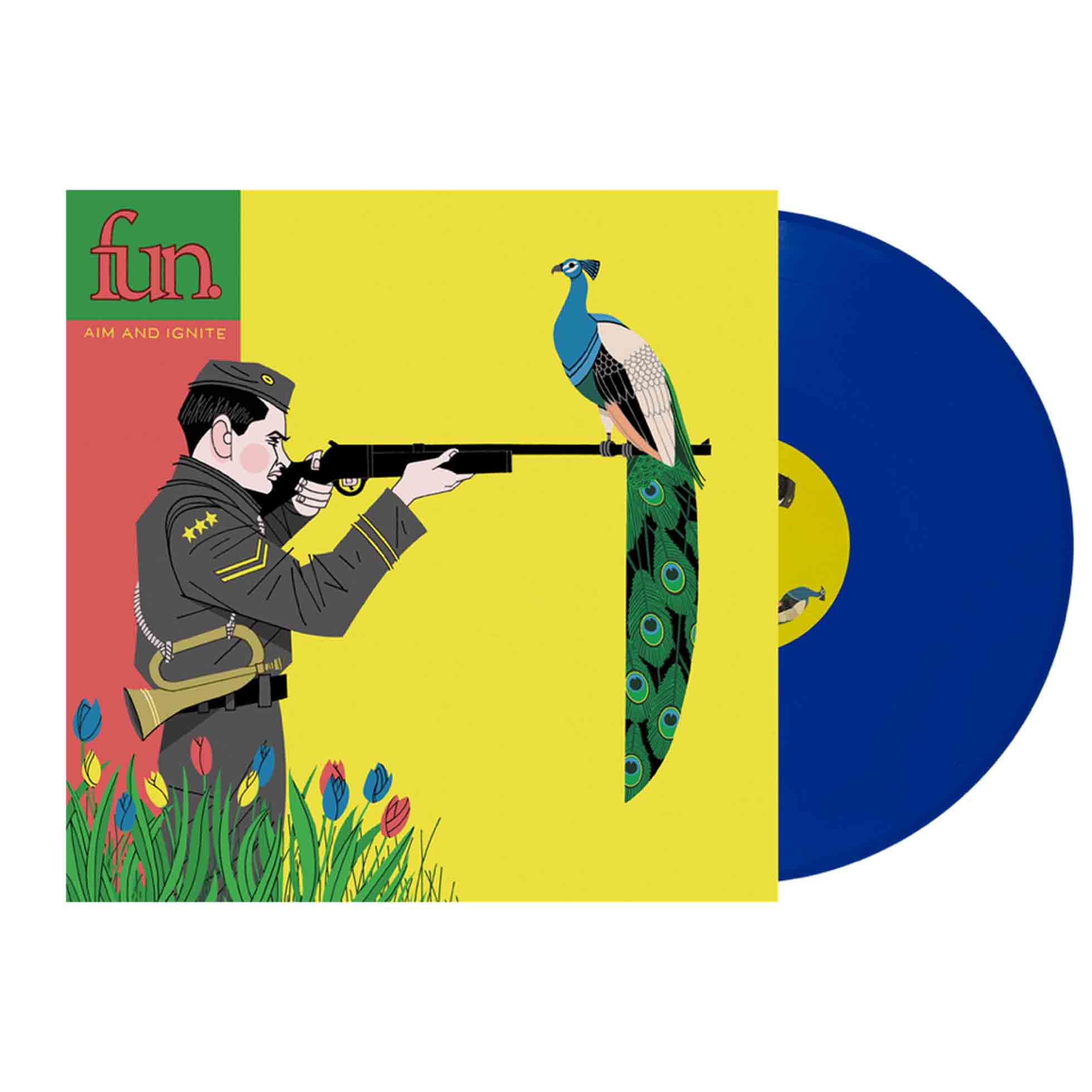 Aim And Ignite - Vinyle Bleu